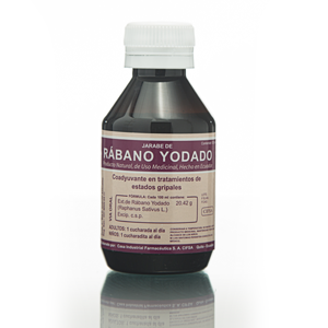 Jarabe de Rábano Yodado
